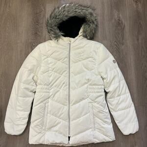 Hurley medium puffer jacket faux fur